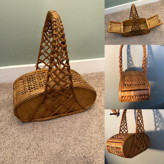 Vintage basket purse